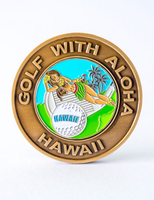 Hula Girl Fun Coin