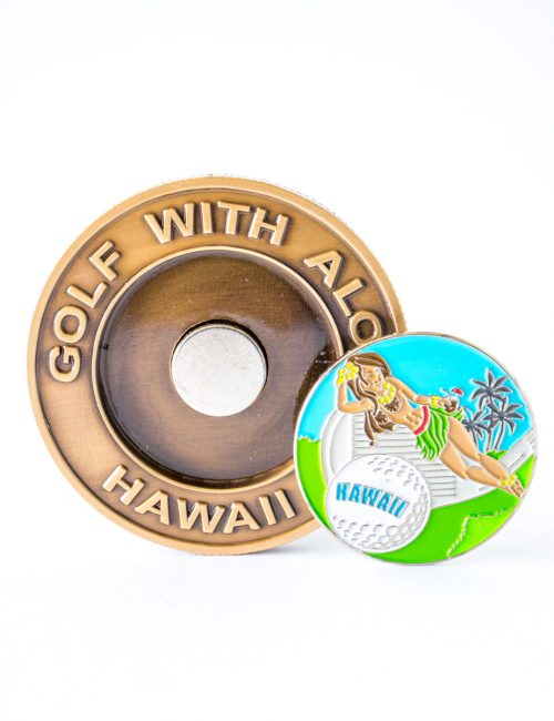 Hula Girl Fun Coin