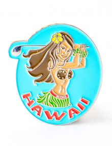 Hula Girl Ball Marker