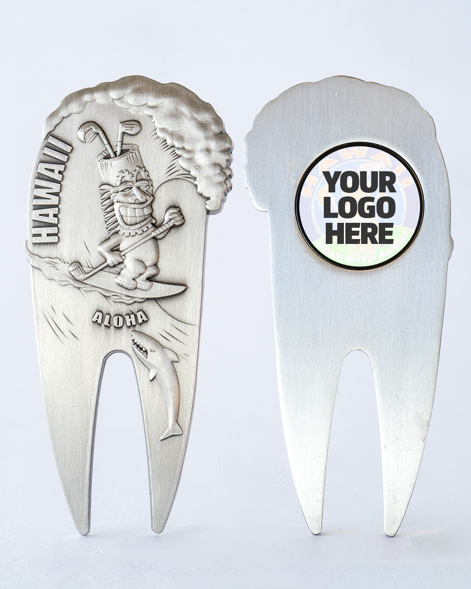 Promotional Gift Tiki Divot Tool